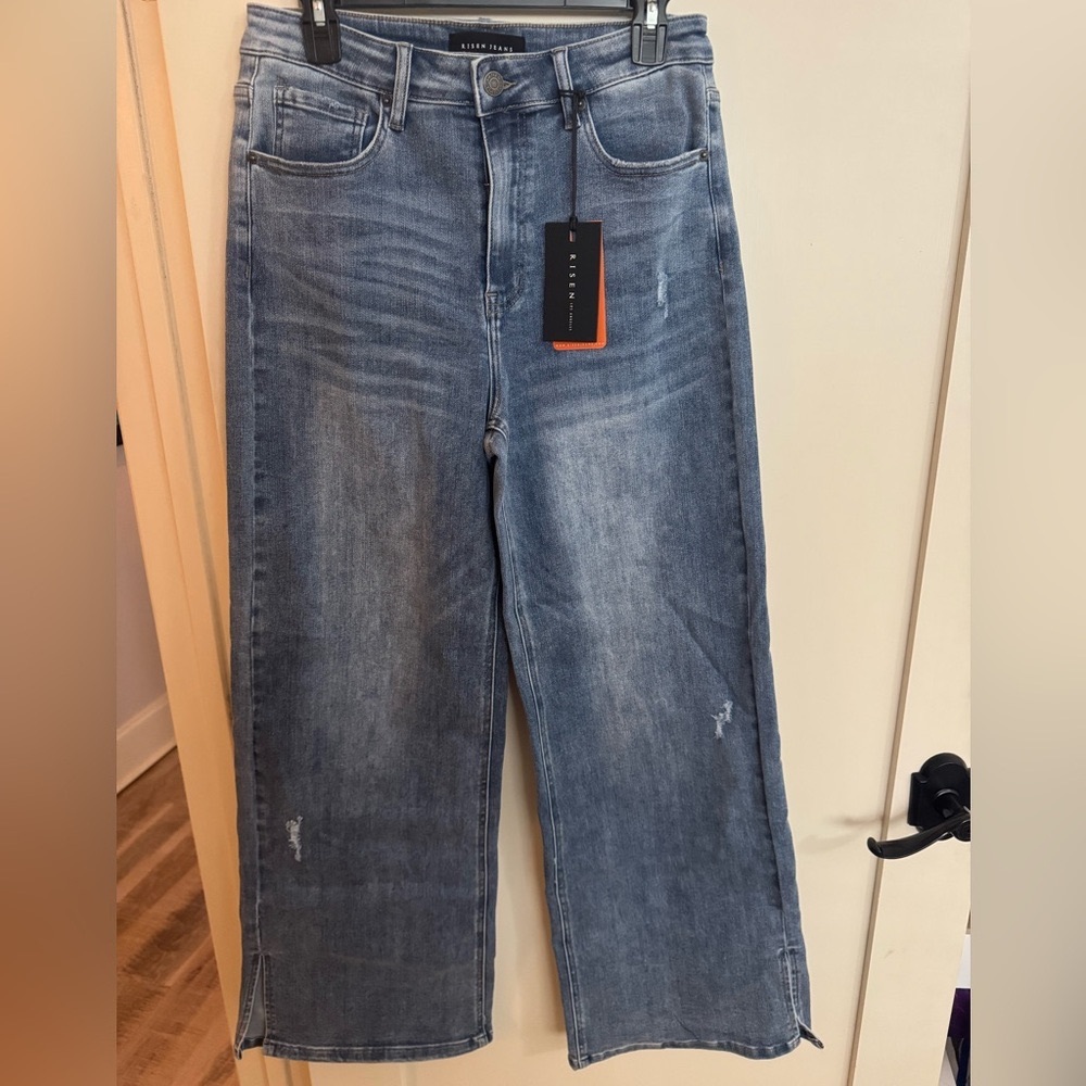 Risen, brand new flare leg jeans, size 30